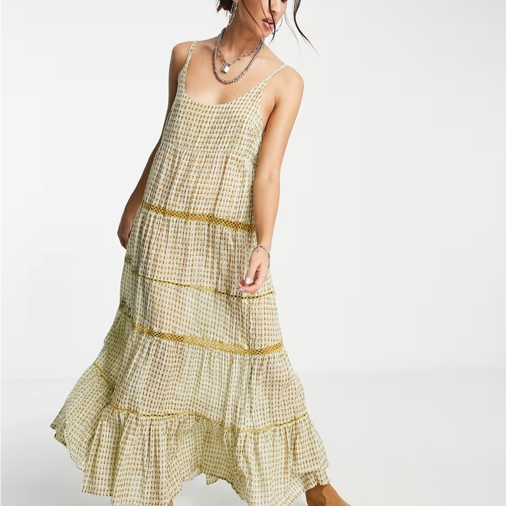 Free people midnight dance maxi dress